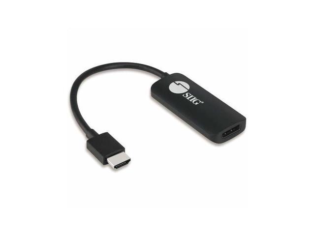 Siig CB-H21811-S1 HDMI to DisplayPort 1.2 4K 60Hz Converter Adapter - image 2