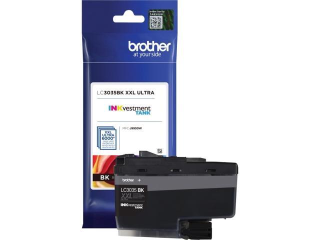 Black Extra High Yield Ink Cartridge for Brother LC3035BK MFC-J805DW, MFC-J815DW XL, MFC-J995DW, MFC-J995DW XL, Genuine Brother Brand