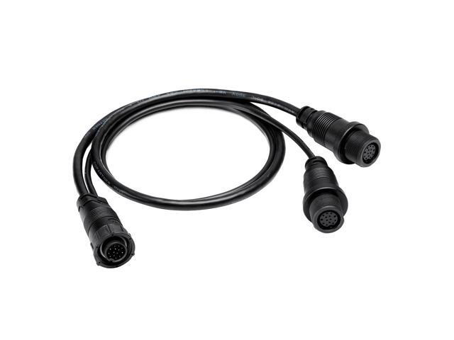 HUMMINBIRD 14 M ID SILR Y DUAL SIDE IMAGE ADAPTER CABLE
