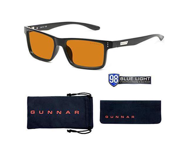 GUNNAR - Vertex Computer Glasses with Blue Light Reduction , Amber Max Lenses - Onyx - image 9
