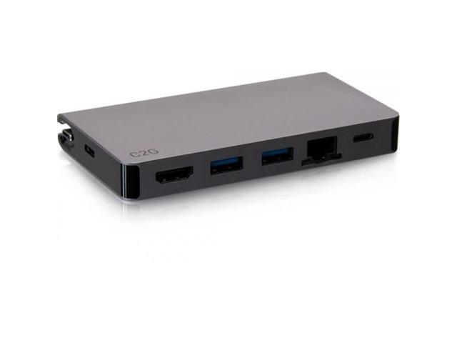 C2G USB-C 5-in-1 Compact Docking Station with HDMI, 2x USB-A, Ethernet, and USB-C Power Delivery up to 100W - 4K 30Hz - image 10