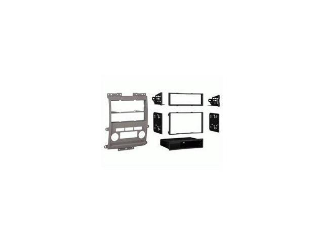 Metra - Dash Kit for Select 2009-2012 Nissan Frontier Xterra DIN DDIN - Gray - image 2