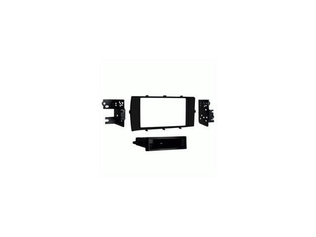 Metra - Dash Kit for Select 2012-2014 Toyota Prius DIN - Black - image 4