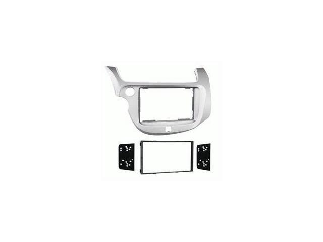 Metra - Dash Kit for Select 2009-2013 Honda Fit DDIN - Silver - image 6