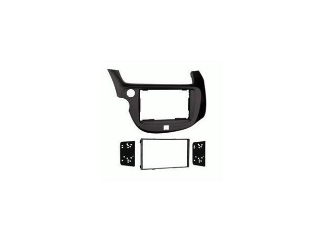 Metra - Dash Kit for Select 2009-2013 Honda Fit DDIN - Matte Black - image 9