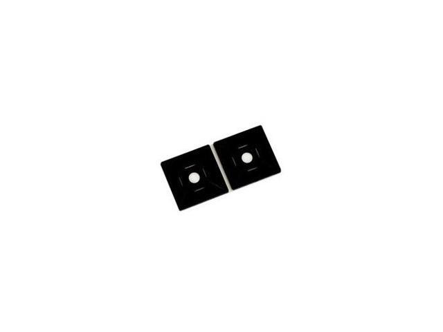 3M CTB1X1BKA-C Cable Tie Base, Nylon 6/6, Black, 0.99 in L