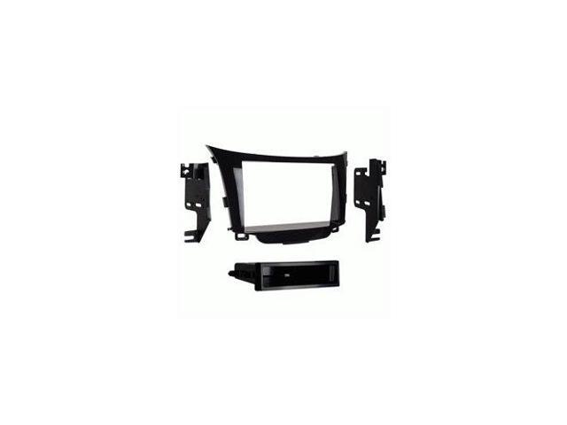 Metra - Dash Kit for Select 2013-2017 Hyundai Elantra DIN - High Gloss Black - image 5