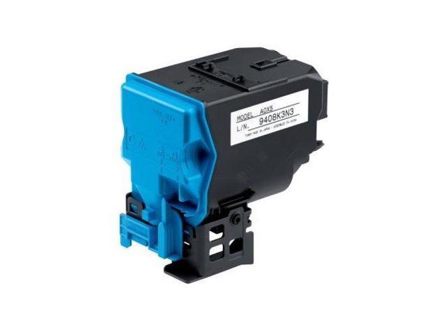 Cyan Toner Cartridge for Konica Minolta A0X5435 bizhub C3110, Genuine Konica Minolta Brand