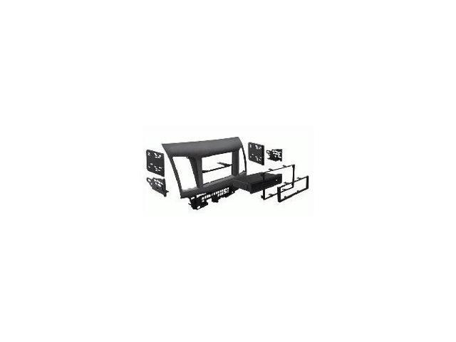 Metra - Dash Kit for Select 2008-2017 Mitsubishi Lancer DIN DDIN - Black - image 6