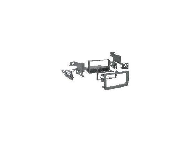 Metra - Dash Kit for Select 2009-2013 Toyota Corolla DIN - Silver - image 3