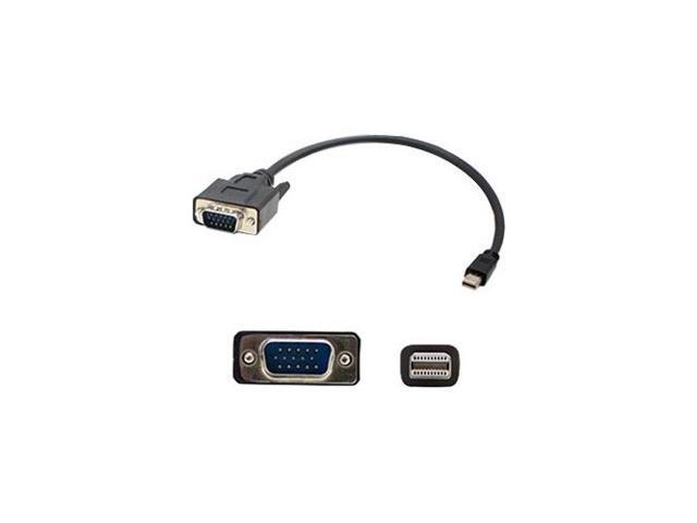 6Ft Mini-Displayport 1.1 Male To Vga Male Black Cable For Resolution Up To 1920X1200 (Wuxga)