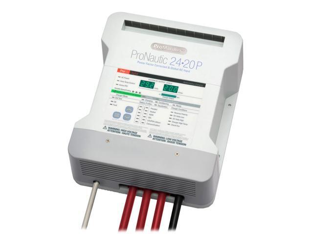 PROMARINER PRONAUTIC 2420P 24V 20 AMP 3 BANK BATTERY CHARGER 63170