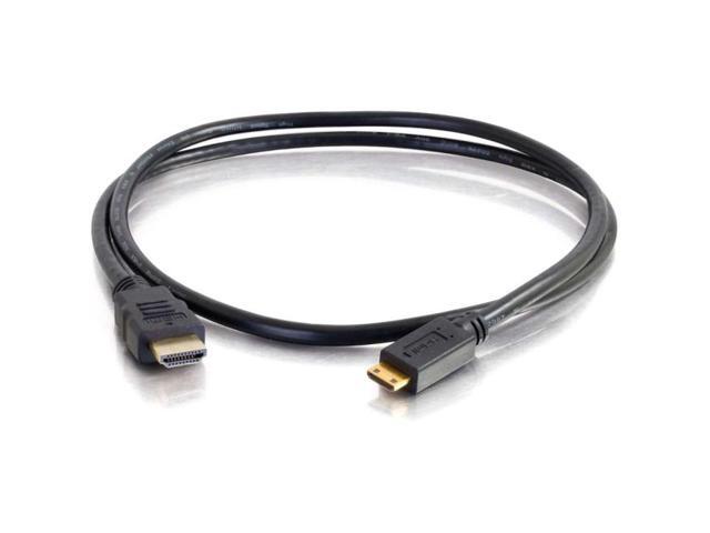 C2G 50620 4K UHD High Speed HDMI to Mini HDMI Cable (60Hz) with Ethernet for 4K Devices, Black (10 Feet, 3.04 Meters)