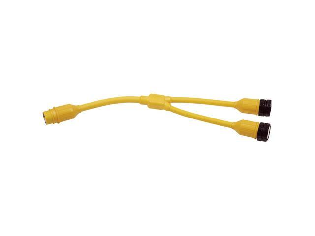 MARINCO 153AY Y ADAPTER 2-30A 125V LOCKING TO 50A 125/250V