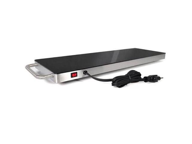 NUTRICHEF PKWTR40 Nutrichef Electric Warming Tray / Food Warmer with Non-Stick Heat-Resistant Glass Plate