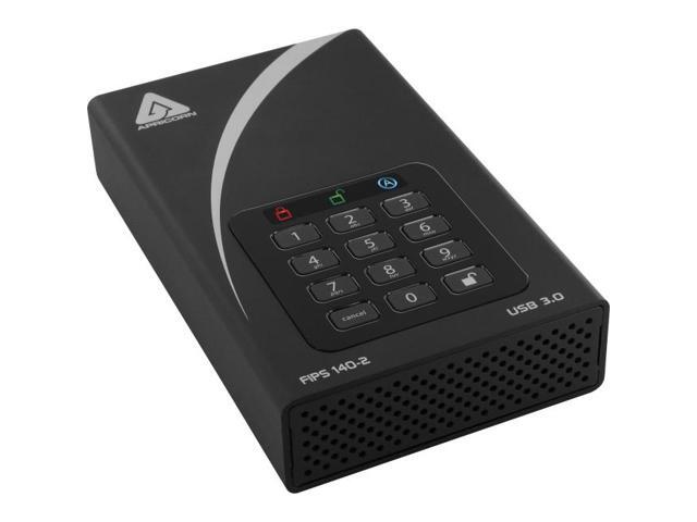 Apricorn Aegis Padlock DT 10TB USB 3.0 Encrypted Desktop Drive