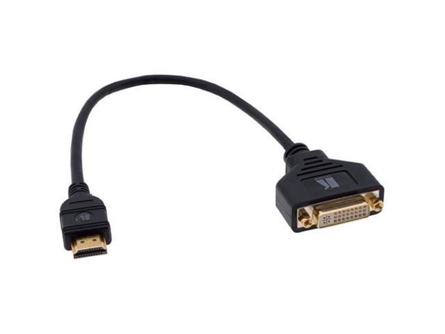 Kramer ADC-DF-HM DVI - (F) to HDMI (M) Adapter Cable w/7-Yr Warranty