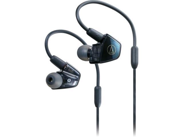 Audio-Technica ATH-LS400iS In-Ear Headphones with In-Line Mic and Control
