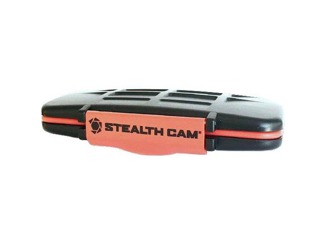 STEALTH CAM STCMCSC STEALTH CAM MEMORY CARD STORAGE CASE HOLDS 12 SD CARD!