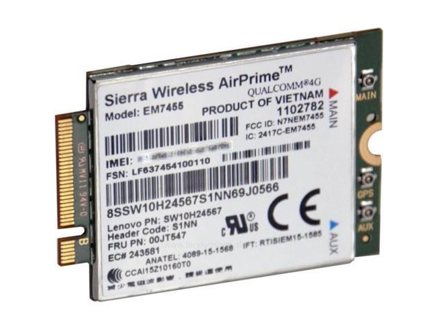 THINKPAD EM7455 4G LTE