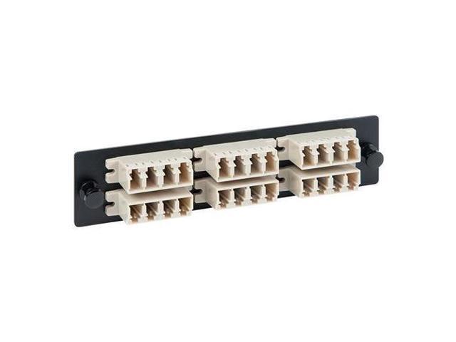 ICC ICFOPL1615 ADAPTER PANEL, 6 QUAD LC, 24F, BEIGE, MM