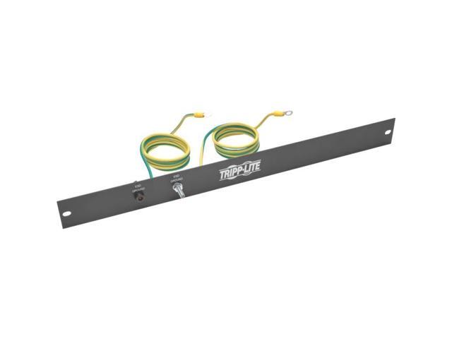 TRIPP LITE SRGROUNDPANELBC Rack Enclosure / Open Frame Server Cabinet ESD Grounding Panel 1U