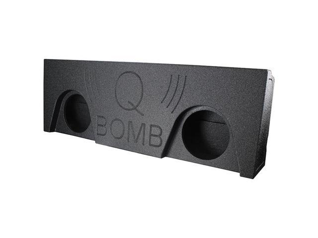 Qpower Qbomb empty Dual 12' 2014-15 GMC Crew Cab 4 door