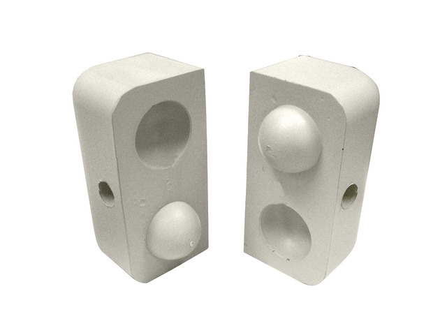 Dock Edge Dockap Premium Foam Profile Large 2' Cap-Putty - 1152-F