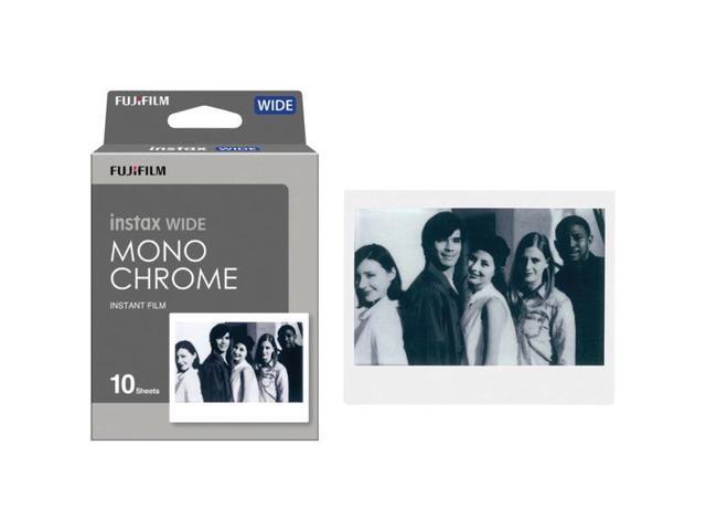 Fujifilm Instax Wide Monochrome Film, White (16564101)