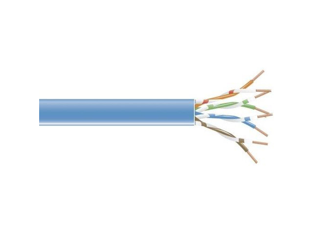 BLACK BOX EVNSL0641A-1000 CAT6 550MHZ STR UTP PVC BL 1000FT SPL