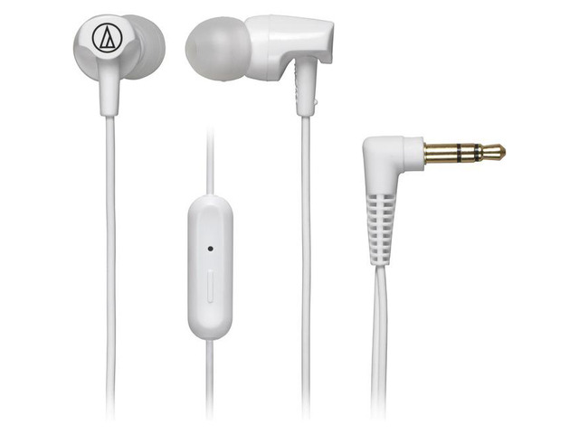 Audio-Technica Sonicfuel In-Ear Headphones With In-Line Mic & Control