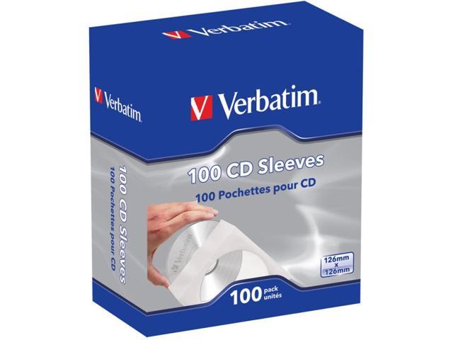 100PK CD/DVD PAPER SLEEVES WITH