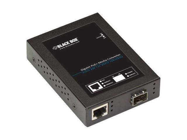 BLACK BOX LPS535A-SFP GIGABIT POEPSE MEDIA CONVERTER