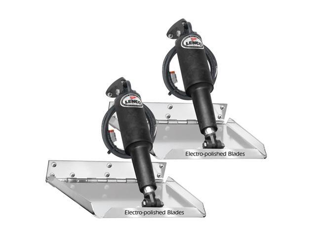 Lenco 12' X 12' Standard Performance Trim Tab Kit W/O Switch Kit 12V