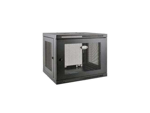 Tripp Lite 9U Wall Mount Rack Enclosure Server Cabinet Low Profile Deep