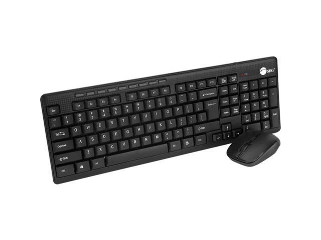 SIIG JK-WR0T12-S1 Wireless Extra Duo Keybrd Mous