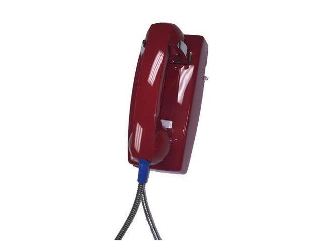 Cortelco - 2554-AHCNDL-RD - 255447AHCNDL Wall Phone w/Metal Cradle