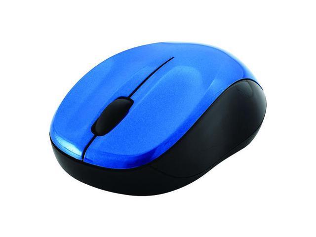 Verbatim Mouse Blue LED Wireless f/PCs & Macs Blue/Black 99770