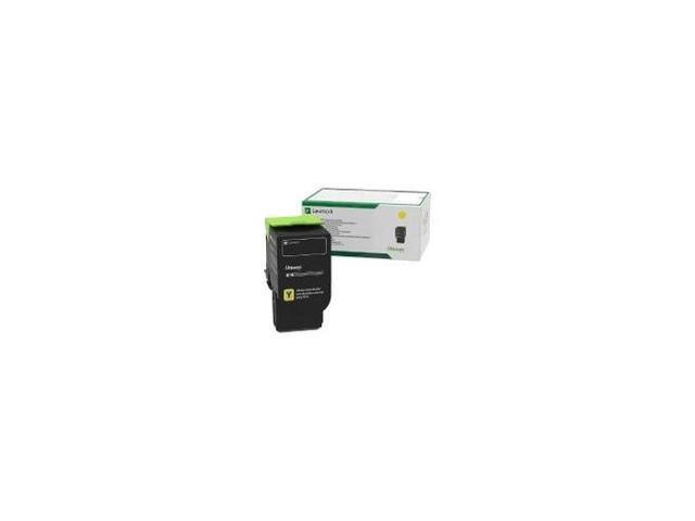 LEXMARK 78C0XYG GSA YELLOW EXTRA HIGH YIELD RETURN PROGRAMME TONER CARTRIDGE