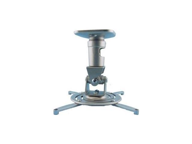 Amer Mounts Universal Celing Projector Mount Supports Up To 30 lbs - Silver