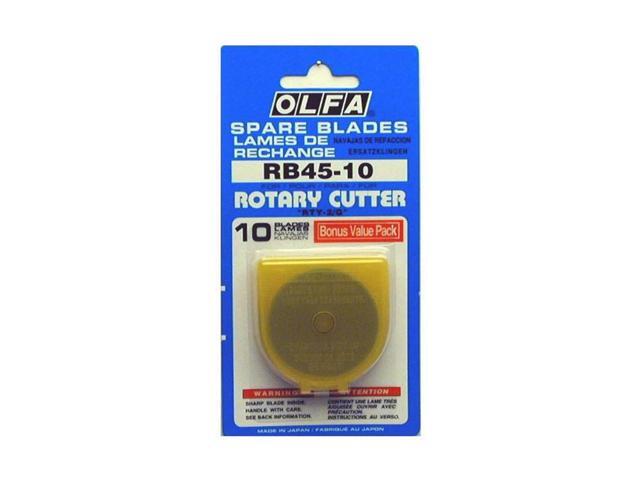 OLFA RB45-10 Rotary Straight Blade,45mm W, PK10