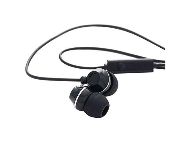 Verbatim Stereo In-Ear Earphones headphones With Microphone hands free calling, Black