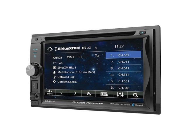 POWER ACOUSTIK PD 625B 6.2 Incite Double DIN In Dash Detachable LCD Touchscreen DVD Receiver with Bluetooth(R)