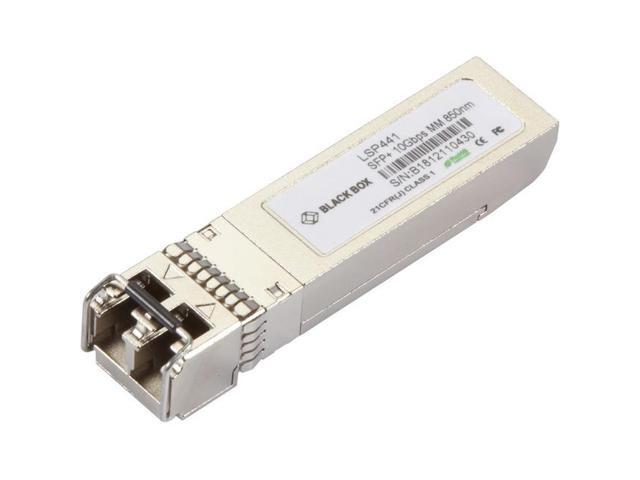 Black Box SFP+ Module - For Data Networking, Optical Network 1 LC Duplex 10GBase-LX Network - Optical Fiber Multi-mode - 10 Gigabit Ethernet -...