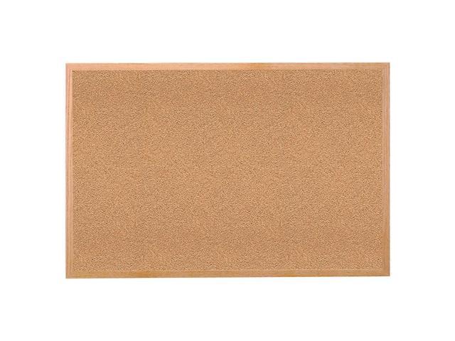 GHENT 1423-1 Cork Bulletin Board, Natural, Indoors
