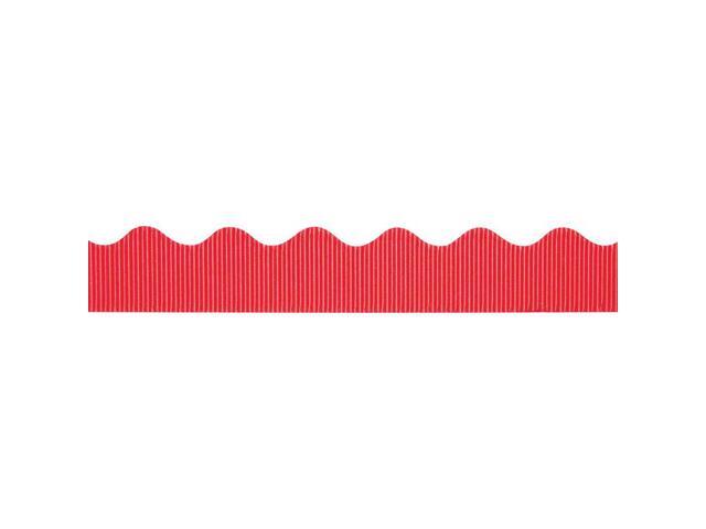 Pacon Bordette Decorative Border, 2 1/4' X 50' Roll, Flame Red 37036