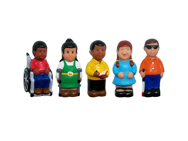 GET READY KIDS FRIEND WITH DISABILITY PLAY FIGURES