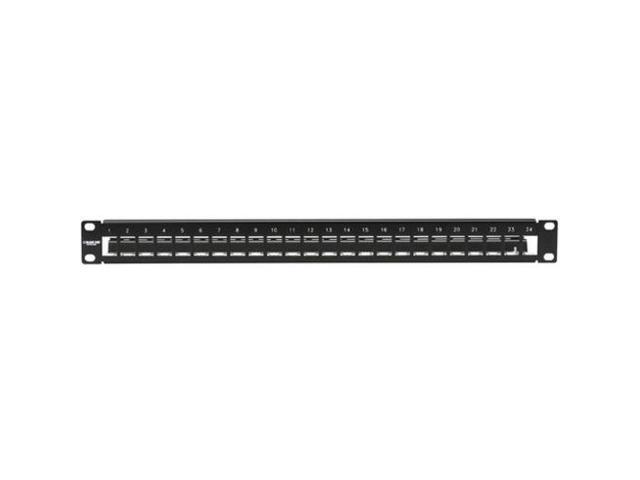 BLACK BOX JPM10GF24 PATCH PANEL - CAT7, 1U, 24-PORT, GSA, TAA, 45 DAY STANDARD RETURN POLICY