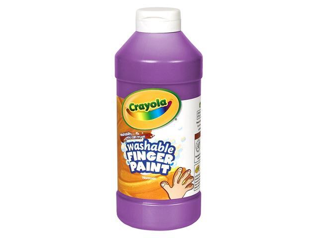 Crayola. 551316040 Washable Fingerpaint, Violet, 16 oz