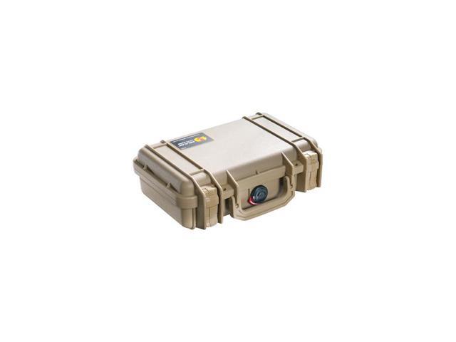 Pelican 1170 Watertight Case w/Lid and Foam, Desert Tan